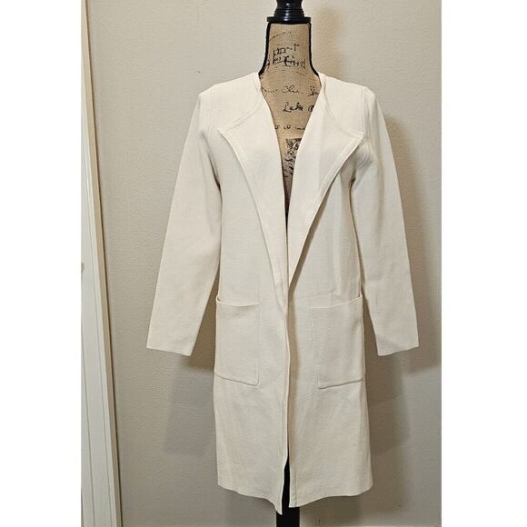 Anrabess Midi Open Front Knit Cardigan Size Medium - Picture 2 of 9